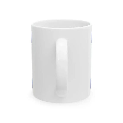 Flag of Israel 3-2 (Israel) White Coffee Mug - Go Mug Yourself
