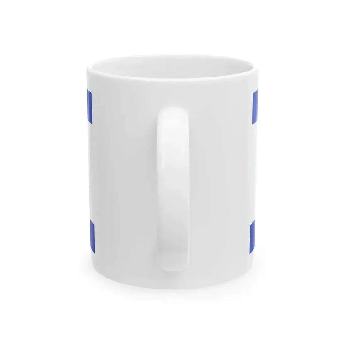 Flag of Israel 3-5 (Israel) White Coffee Mug - Go Mug Yourself