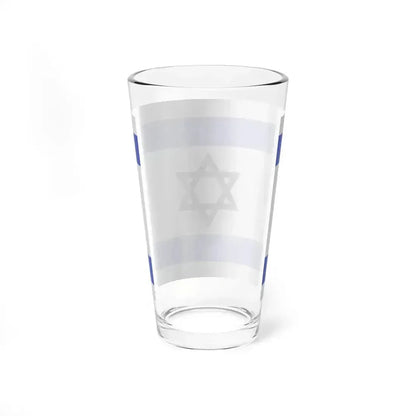 Flag of Israel - Blue (Israel) Pint Glass 16oz - Go Mug Yourself