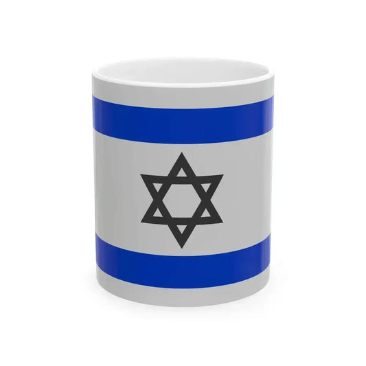 Flag of Israel - Blue (Israel) White Coffee Mug 11oz - Go Mug Yourself
