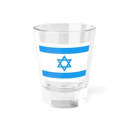 Flag of Israel Light Blue (Israel) Shot Glass 1.5oz 1.5oz - Go Mug Yourself