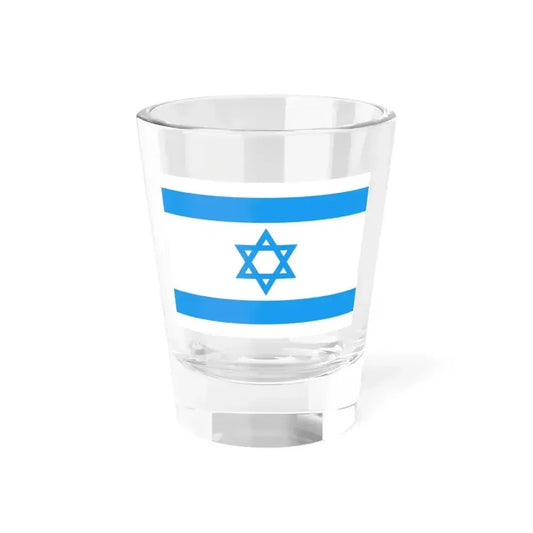 Flag of Israel Light Blue (Israel) Shot Glass 1.5oz 1.5oz - Go Mug Yourself