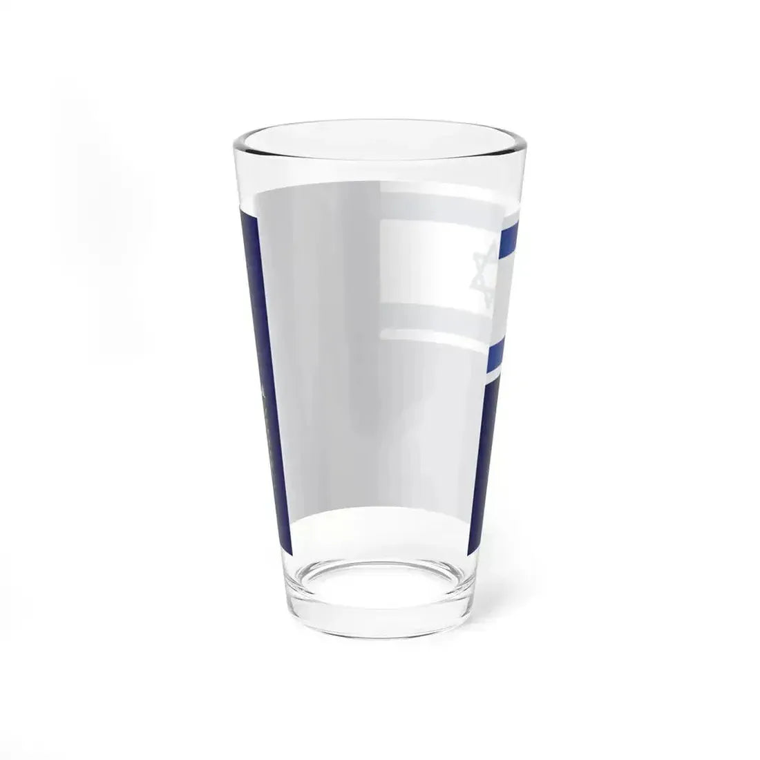 Flag of Israel Minister of Defence at Sea (Israel) Pint Glass 16oz - Go Mug Yourself