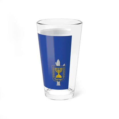 Flag of Israel Minister of Defence (Israel) Pint Glass 16oz - Go Mug Yourself
