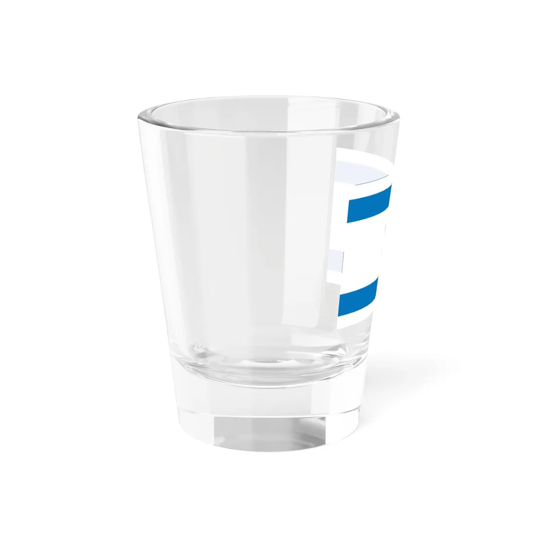 Flag of Israel Pale Blue 3-2 (Israel) Shot Glass 1.5oz - Go Mug Yourself