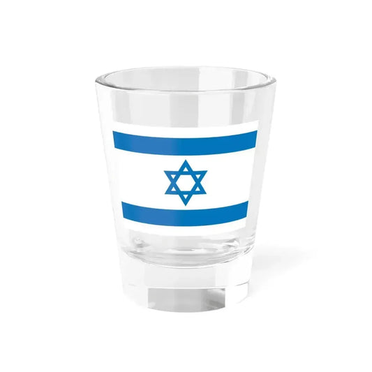 Flag of Israel Pale Blue (Israel) Shot Glass 1.5oz 1.5oz - Go Mug Yourself