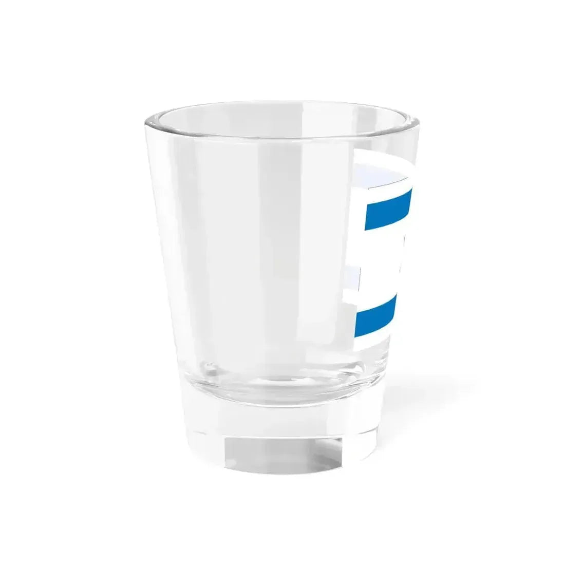 Flag of Israel Pale Blue (Israel) Shot Glass 1.5oz - Go Mug Yourself