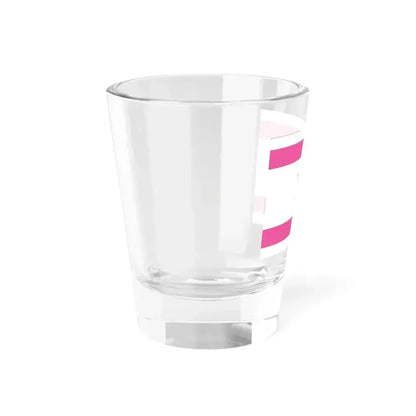 Flag of Israel pink (Israel) Shot Glass 1.5oz - Go Mug Yourself