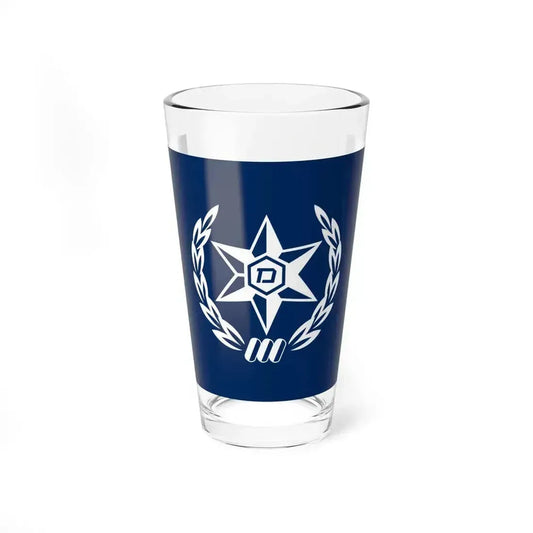 Flag of Israel Police V2 (Israel) Pint Glass 16oz 16oz - Go Mug Yourself