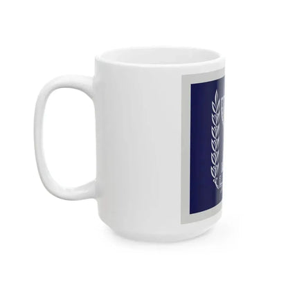 Flag of Israel President (Israel) White Coffee Mug - Go Mug Yourself