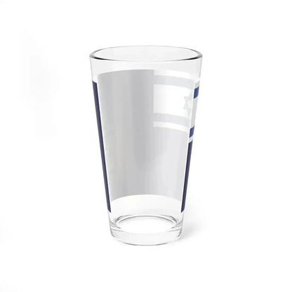 Flag of Israel Prime Minister at Sea (Israel) Pint Glass 16oz - Go Mug Yourself