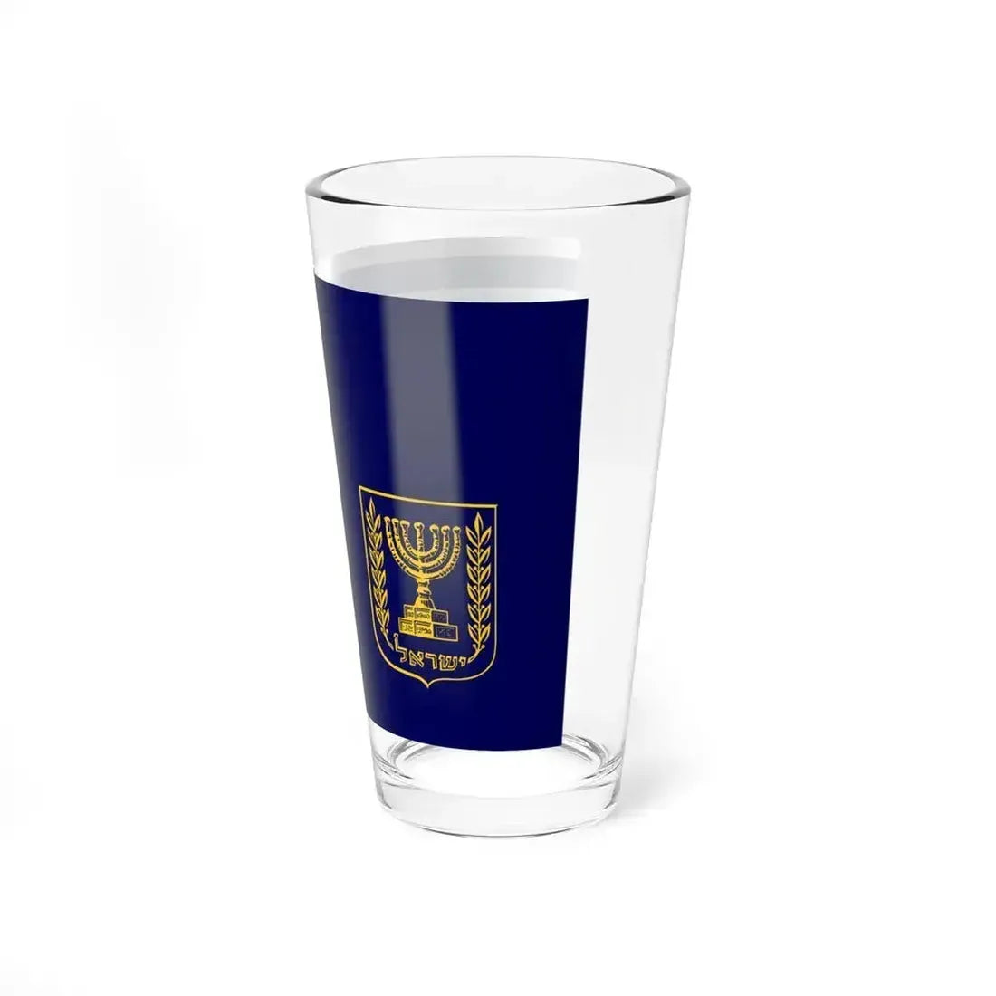 Flag of Israel Prime Minister at Sea (Israel) Pint Glass 16oz - Go Mug Yourself