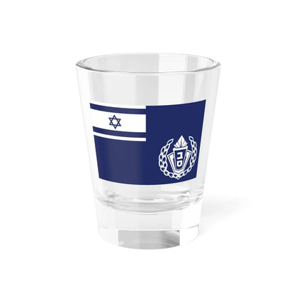 Flag of Israel Prison Service Commander (Israel) Shot Glass 1.5oz 1.5oz - Go Mug Yourself
