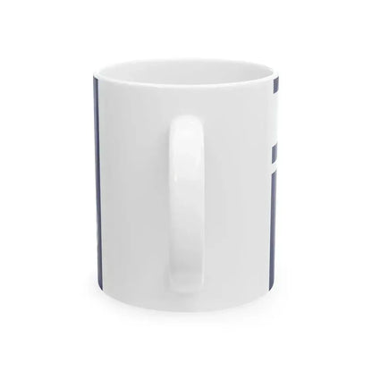 Flag of Israel Prison Service Commander (Israel) White Coffee Mug - Go Mug Yourself