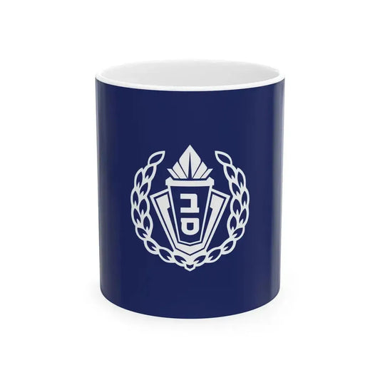 Flag of Israel Prison Service (Israel) White Coffee Mug 11oz - Go Mug Yourself
