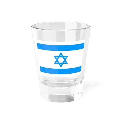Flag of Israel Sky Blue (Israel) Shot Glass 1.5oz 1.5oz - Go Mug Yourself
