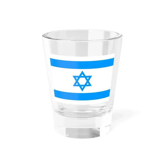 Flag of Israel Sky Blue (Israel) Shot Glass 1.5oz 1.5oz - Go Mug Yourself