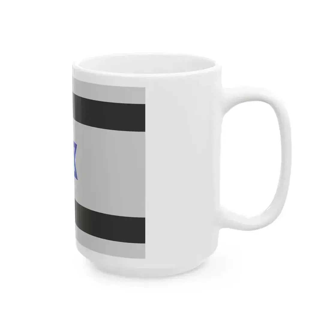 Flag of Israel - Star of David (Israel) White Coffee Mug - Go Mug Yourself