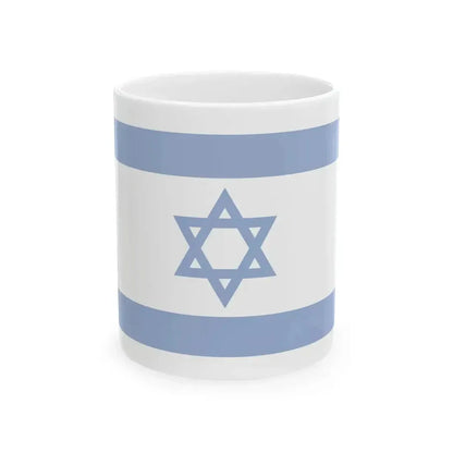 Flag of Israel WFB 2000 (Israel) White Coffee Mug 11oz - Go Mug Yourself