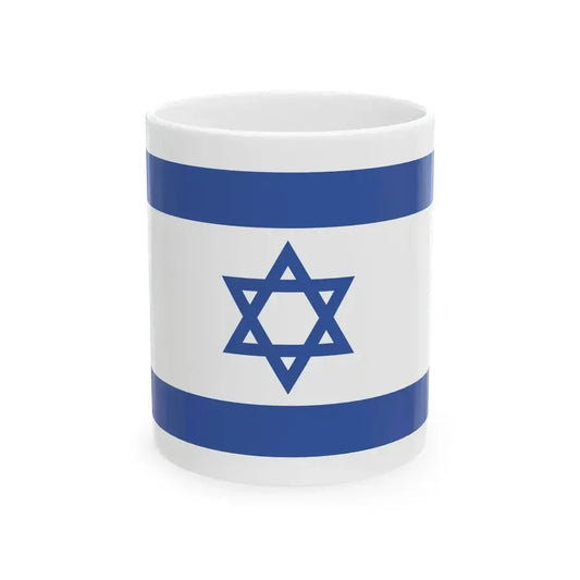 Flag of Israel WFB 2004 (Israel) White Coffee Mug 11oz - Go Mug Yourself