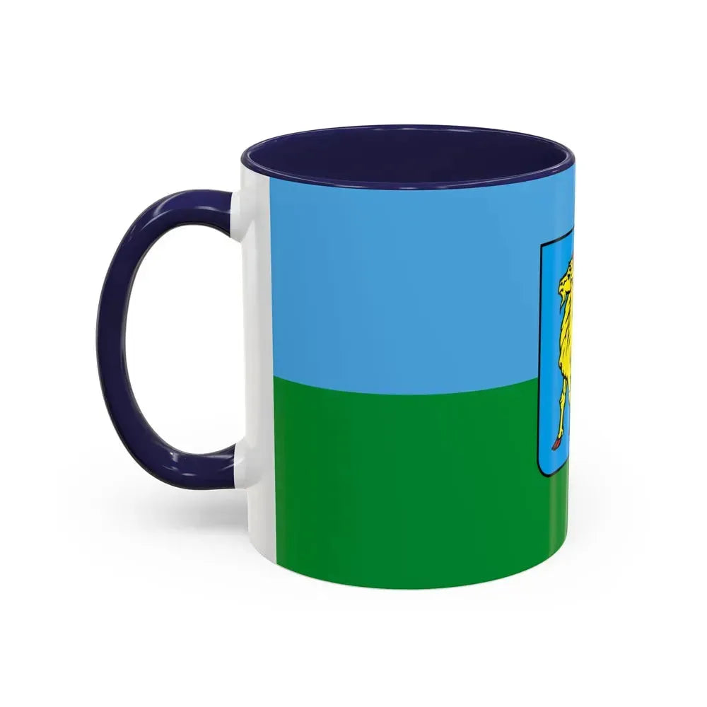 Flag of Istria County Croatia - Accent Coffee Mug - Go Mug Yourself