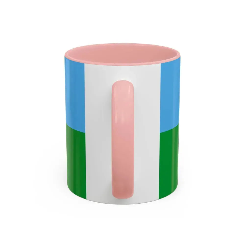 Flag of Istria County Croatia - Accent Coffee Mug - Go Mug Yourself