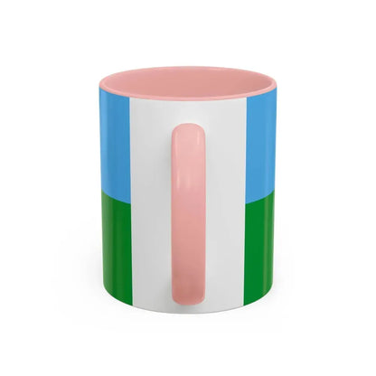 Flag of Istria County Croatia - Accent Coffee Mug - Go Mug Yourself