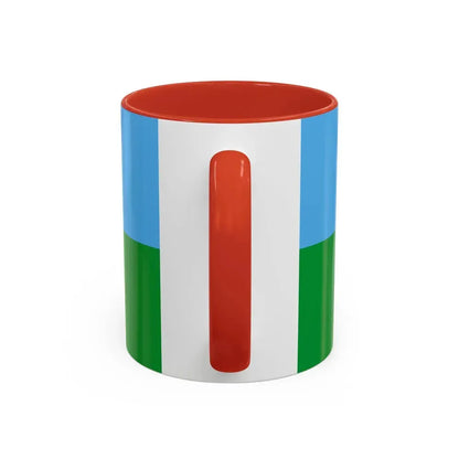Flag of Istria County Croatia - Accent Coffee Mug - Go Mug Yourself