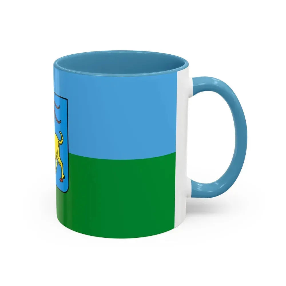 Flag of Istria County Croatia - Accent Coffee Mug - Go Mug Yourself