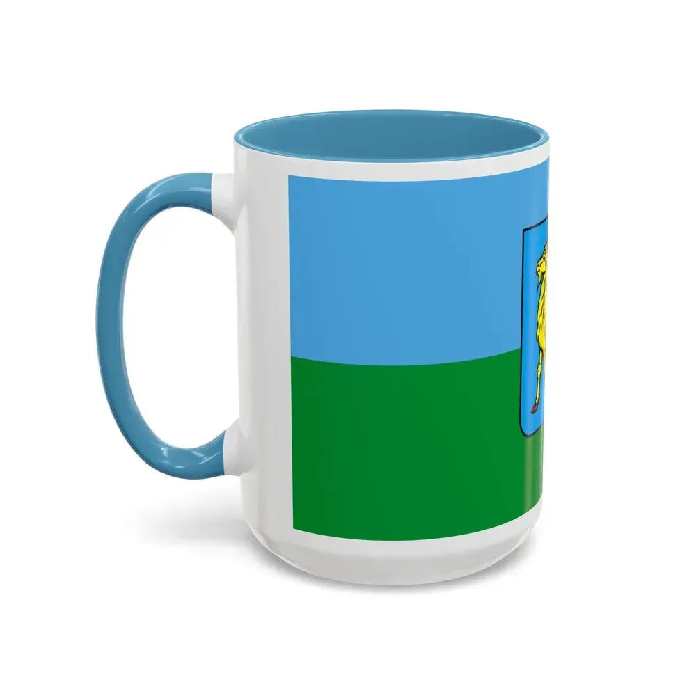 Flag of Istria County Croatia - Accent Coffee Mug - Go Mug Yourself
