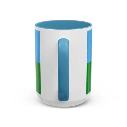 Flag of Istria County Croatia - Accent Coffee Mug - Go Mug Yourself