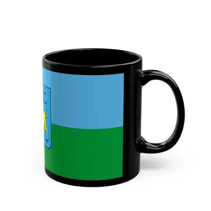Flag of Istria County Croatia - Black Coffee Mug - Go Mug Yourself