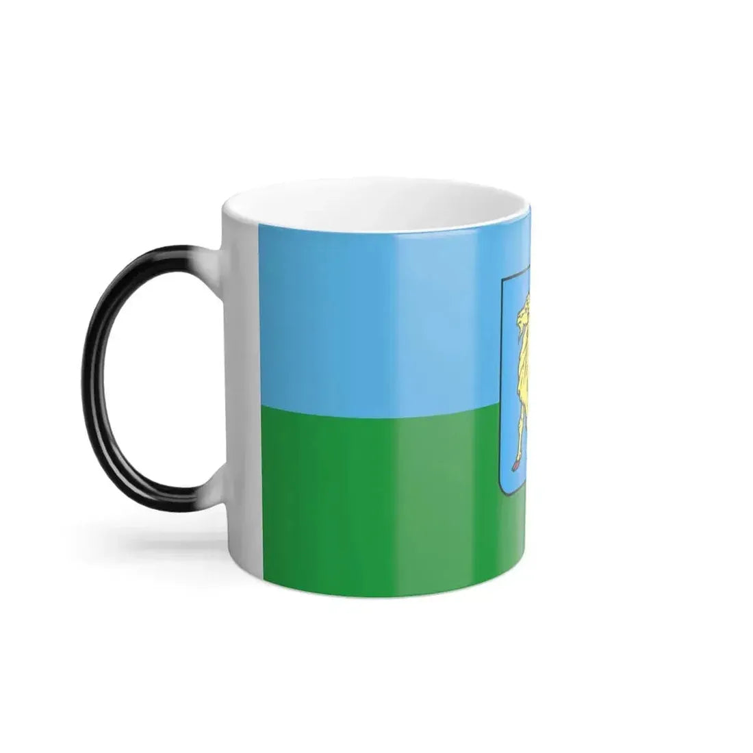 Flag of Istria County Croatia - Color Changing Coffee Mug - Go Mug Yourself