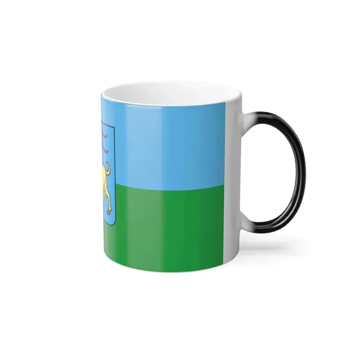 Flag of Istria County Croatia - Color Changing Coffee Mug - Go Mug Yourself