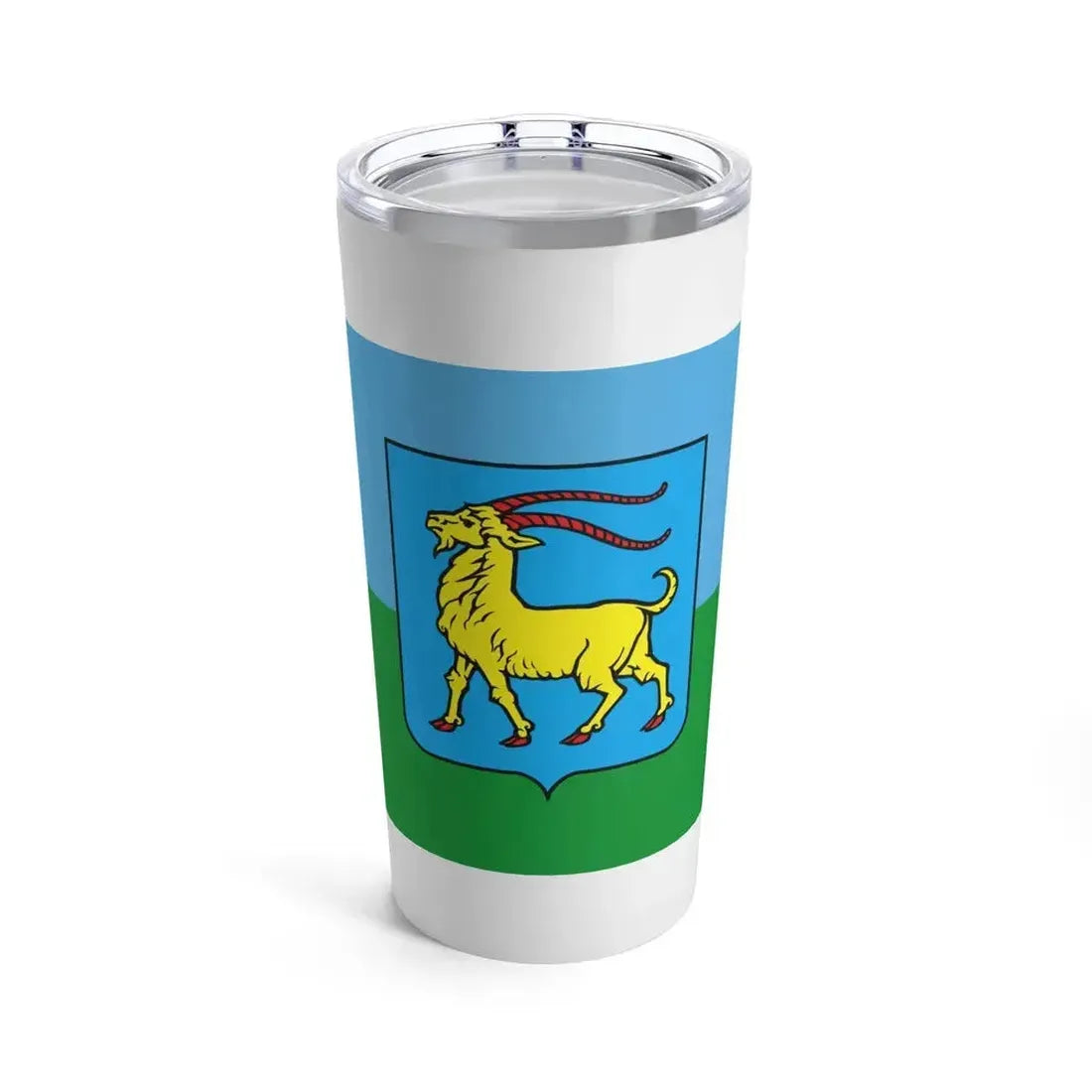 Flag of Istria County Croatia - Tumbler 20oz 20oz - Go Mug Yourself