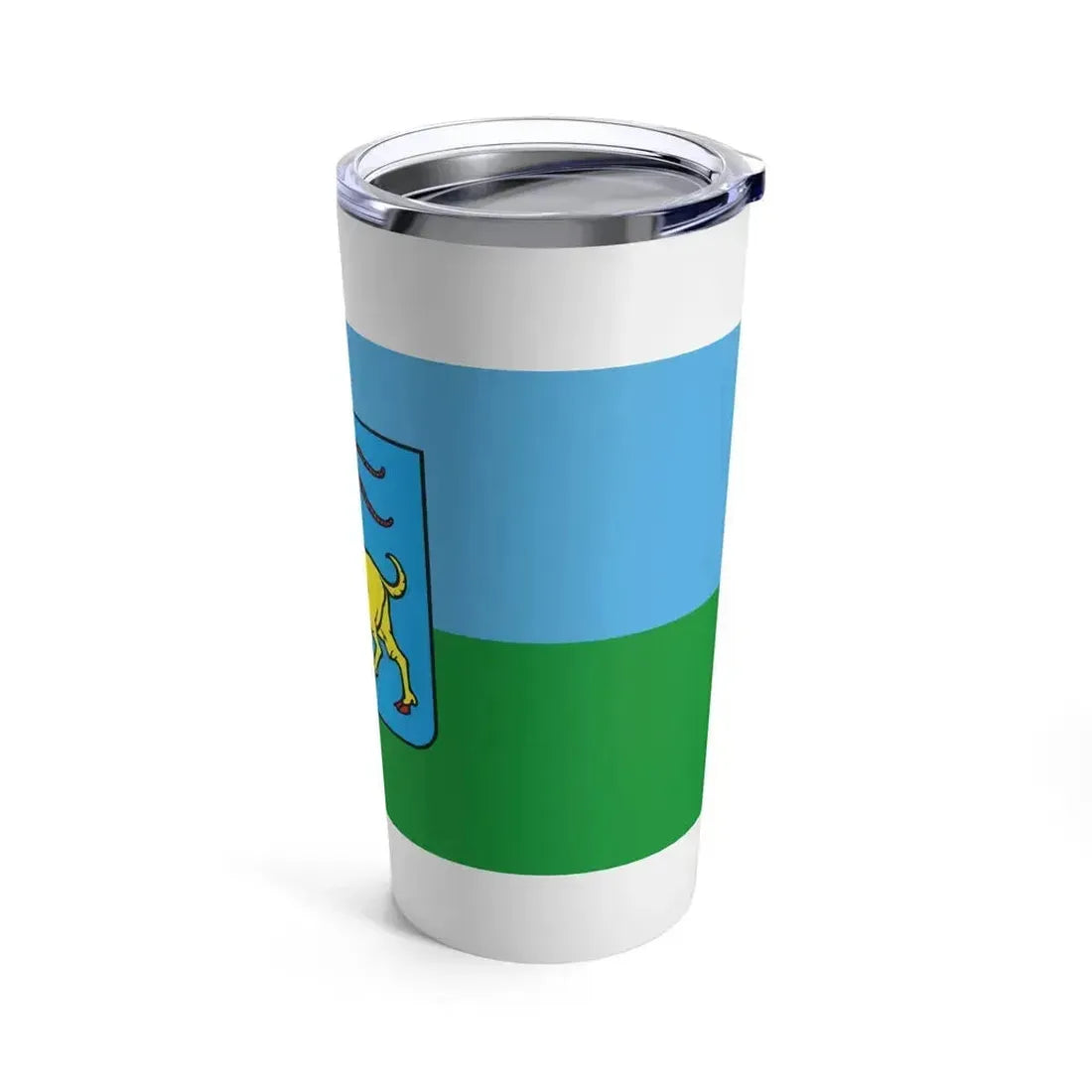 Flag of Istria County Croatia - Tumbler 20oz - Go Mug Yourself