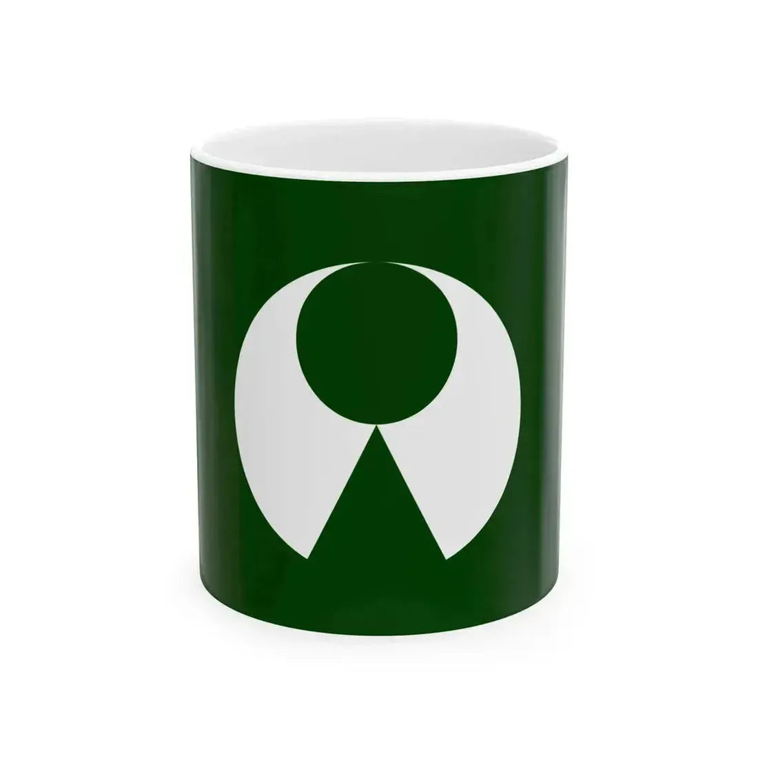 Flag of Isumi Chiba 1973-2005 (Japan) White Coffee Mug 11oz - Go Mug Yourself