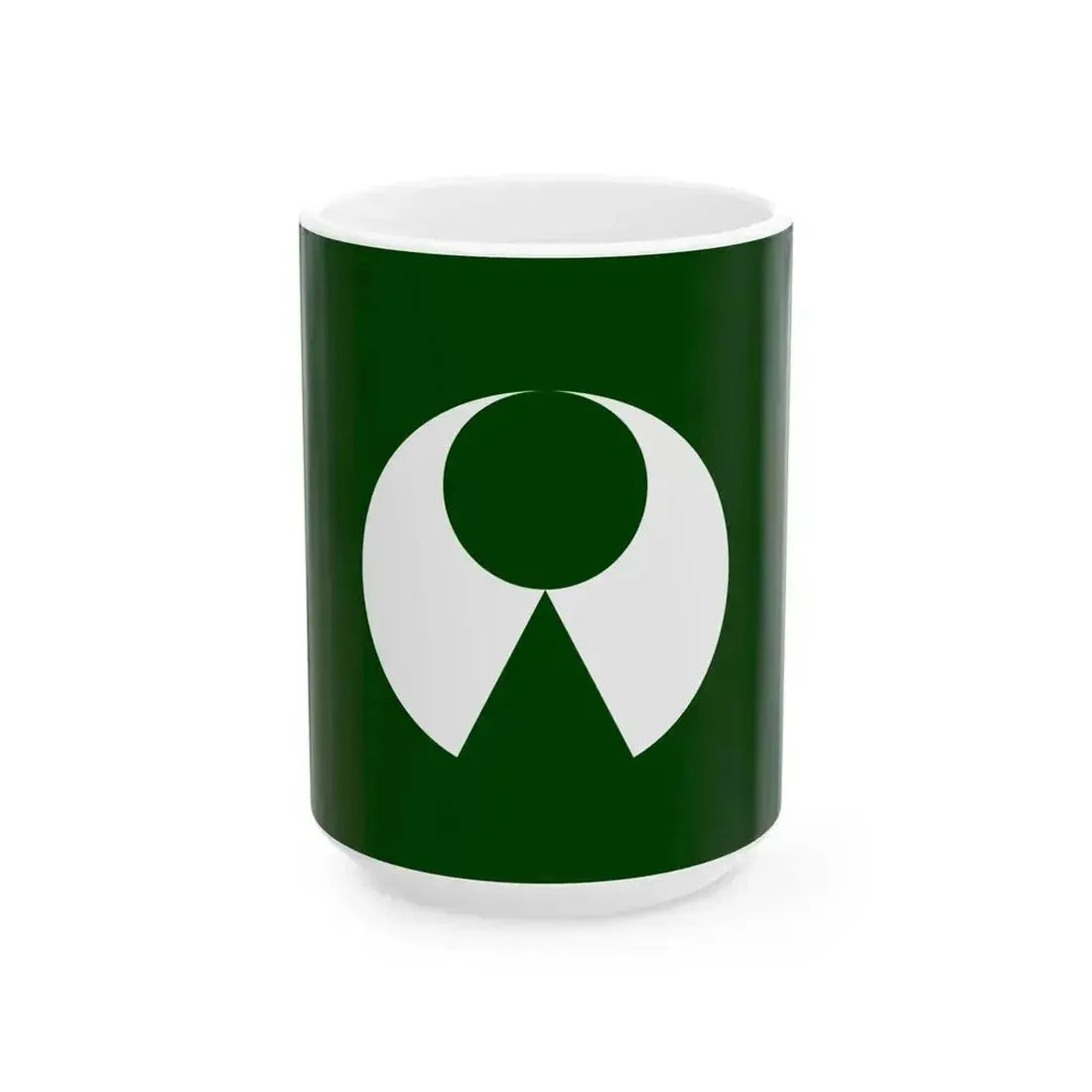 Flag of Isumi Chiba 1973-2005 (Japan) White Coffee Mug 15oz - Go Mug Yourself