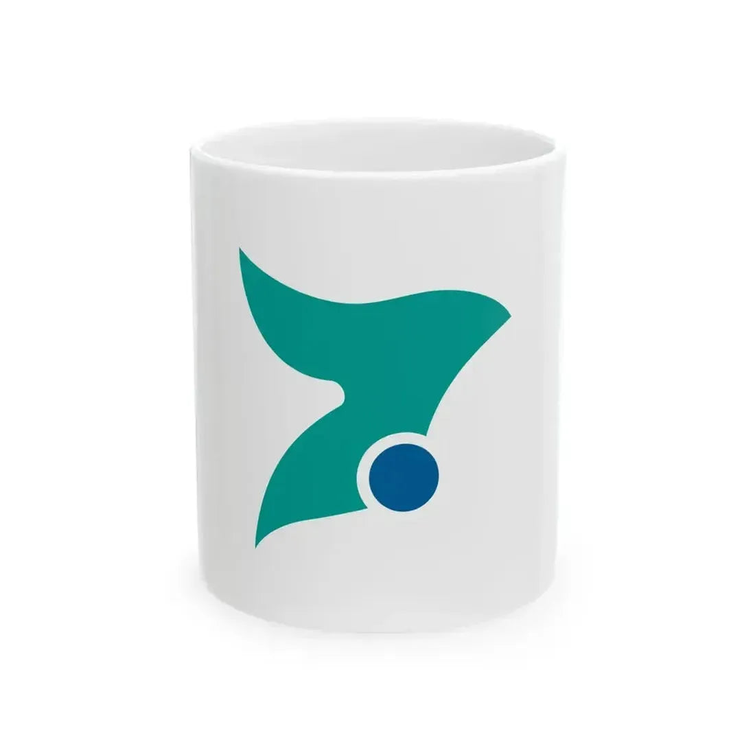 Flag of Isumi Chiba (Japan) White Coffee Mug 11oz - Go Mug Yourself