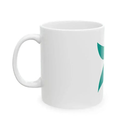 Flag of Isumi Chiba (Japan) White Coffee Mug - Go Mug Yourself