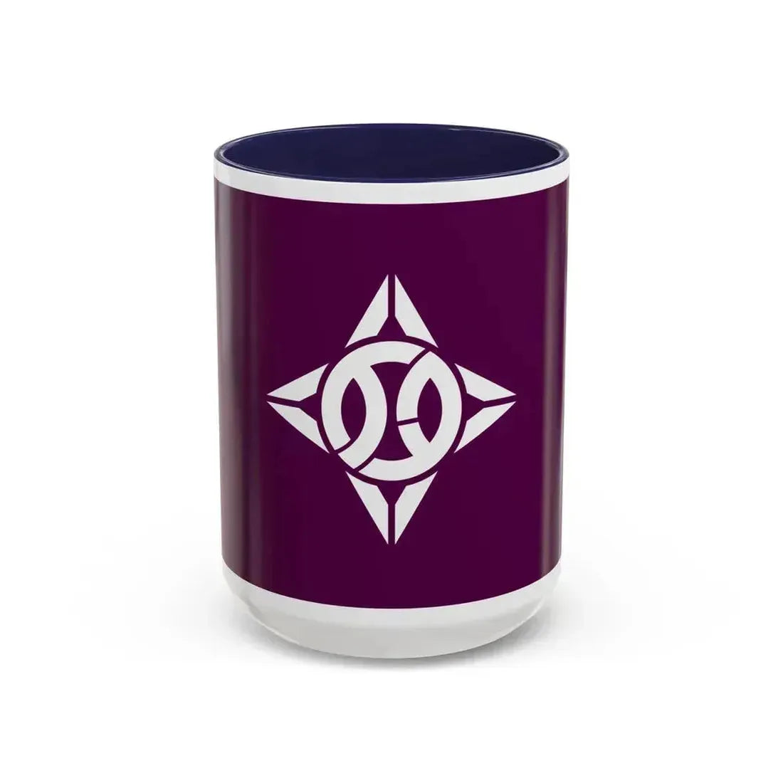 Flag of Itabashi Tokyo Japan - Accent Coffee Mug 15oz Navy - Go Mug Yourself