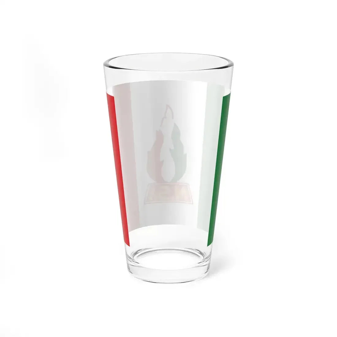 Flag of Italian Social Movement (Italy) Pint Glass 16oz - Go Mug Yourself