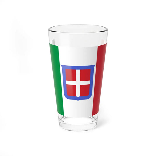 Flag of Italy 1861-1946 (Eritrea) Pint Glass 16oz 16oz - Go Mug Yourself