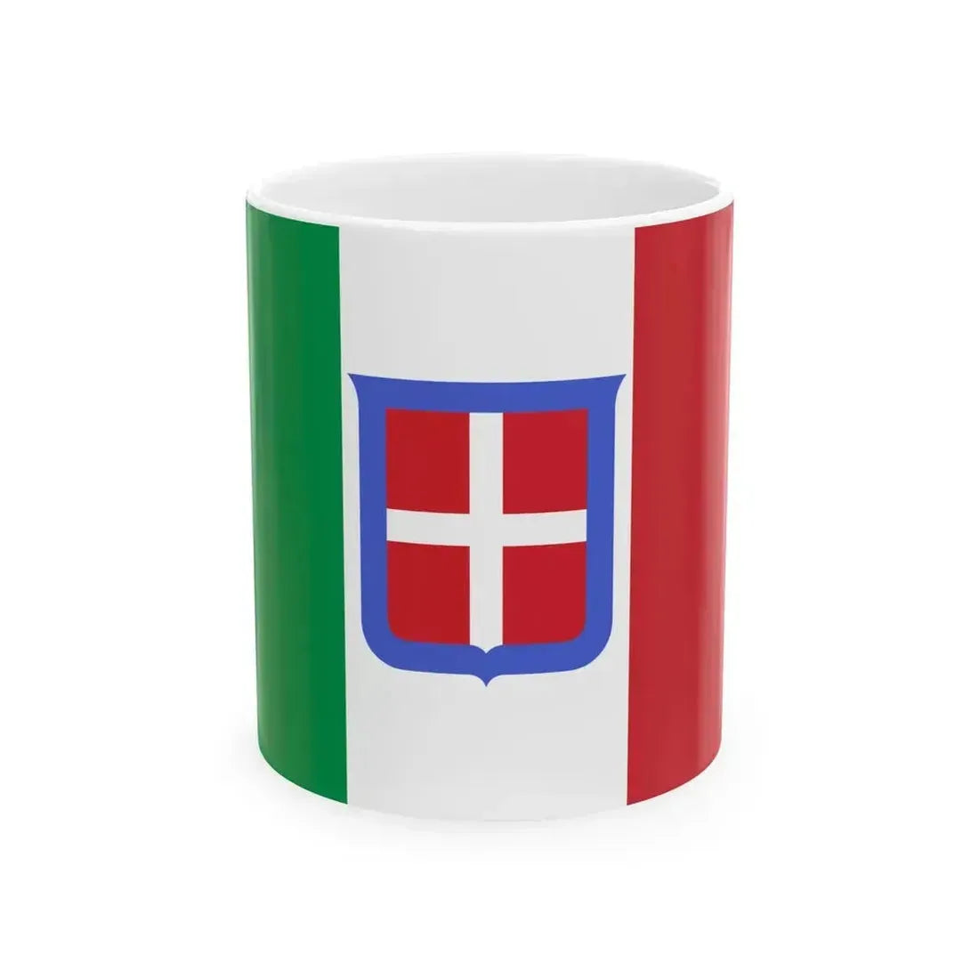 Flag of Italy 1861-1946 (Eritrea) White Coffee Mug 11oz - Go Mug Yourself