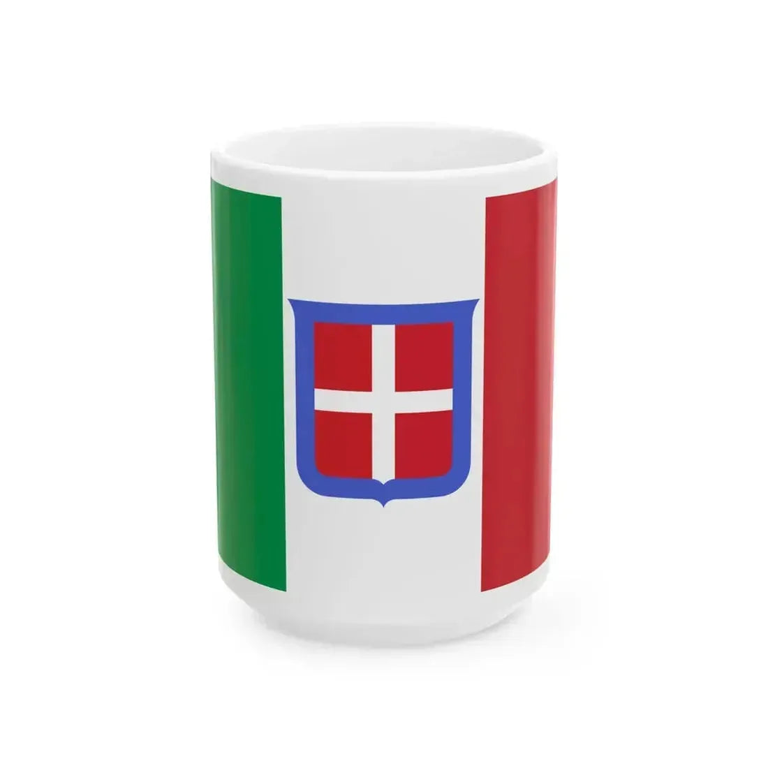 Flag of Italy 1861-1946 (Eritrea) White Coffee Mug 15oz - Go Mug Yourself