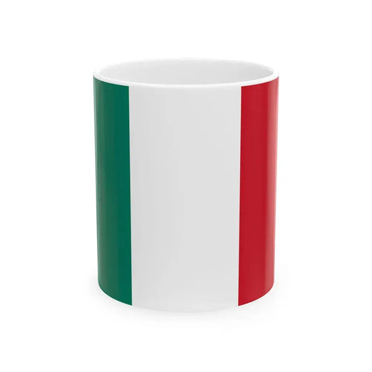Flag of Italy 1946-2003 (Italy) White Coffee Mug 11oz - Go Mug Yourself