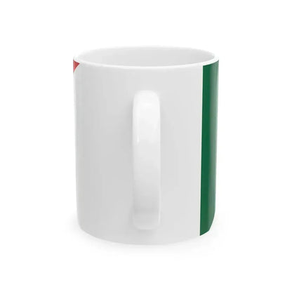 Flag of Italy and Japan (Italy) White Coffee Mug - Go Mug Yourself