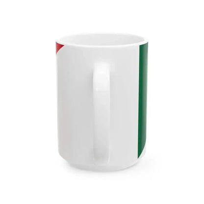 Flag of Italy and Japan (Italy) White Coffee Mug - Go Mug Yourself