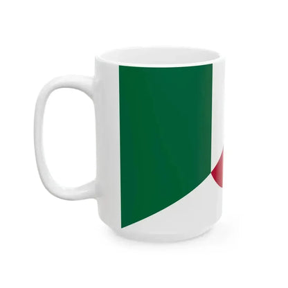 Flag of Italy and Japan (Italy) White Coffee Mug - Go Mug Yourself