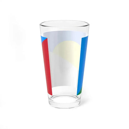 Flag of Italy and Palau (Italy) Pint Glass 16oz - Go Mug Yourself